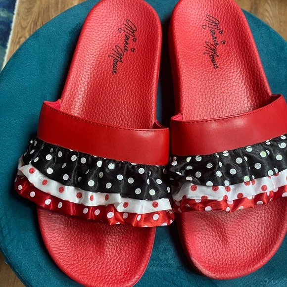 Authentic Disney Minnie Mouse Slides - Picture 1 of 10